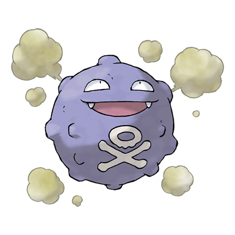 Koffing Official artwork
