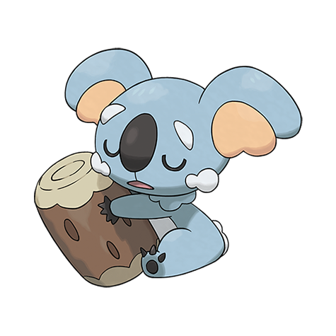 Official Komala artwork - cute Komala Pokémon card collector guide