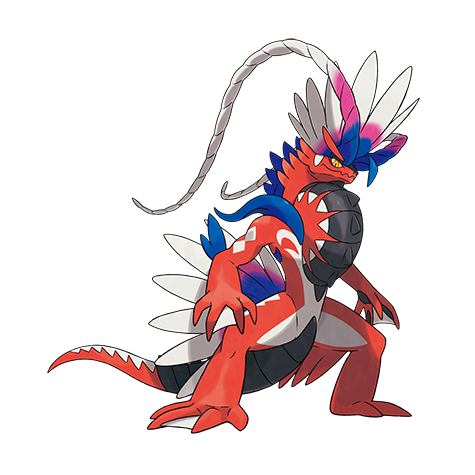 Official Koraidon artwork - cute Koraidon Pokémon card collector guide