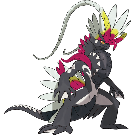 Koraidon Shiny palette