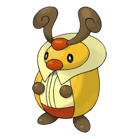 Kricketot Shiny palette