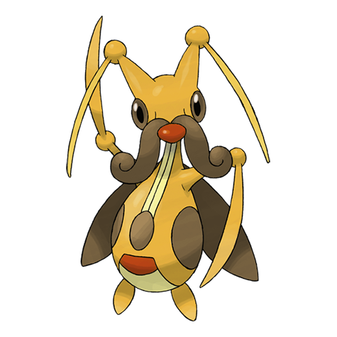 Kricketune Shiny palette