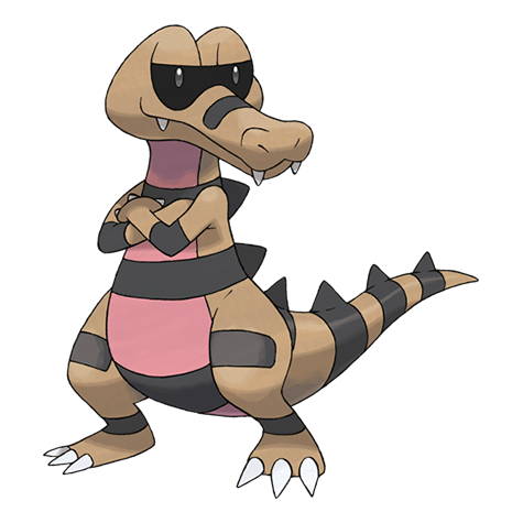 Official Krokorok artwork - cute Krokorok Pokémon card collector guide