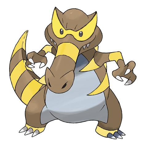 Krookodile Shiny palette
