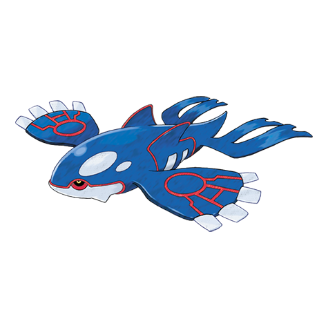 Official Kyogre artwork - cute Kyogre Pokémon card collector guide