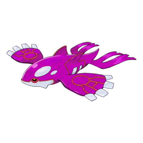 Kyogre Shiny palette