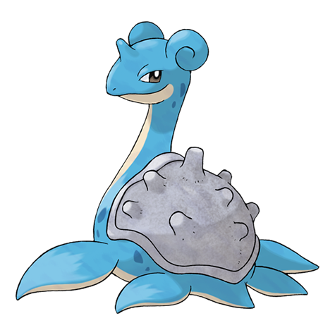 Official Lapras artwork - cute Lapras Pokémon card collector guide