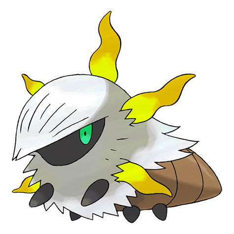 Larvesta Shiny palette