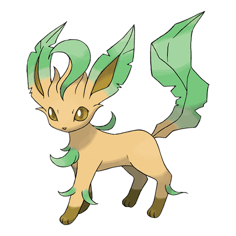 Leafeon Shiny palette