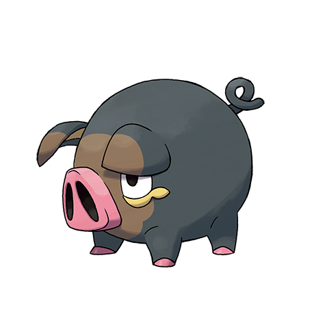 Official Lechonk artwork - cute Lechonk Pokémon card collector guide