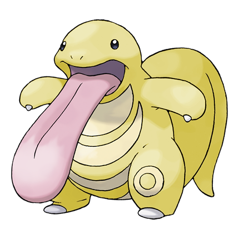 Lickitung Shiny palette