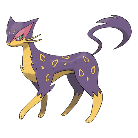 Official Liepard artwork - cute Liepard Pokémon card collector guide