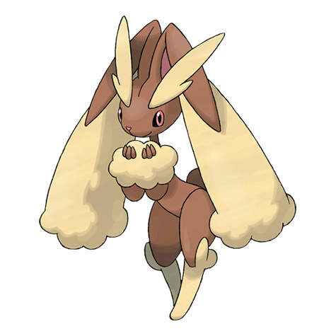 Lopunny Official artwork