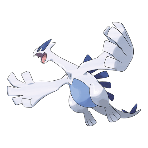 Official Lugia artwork - cute Lugia Pokémon card collector guide