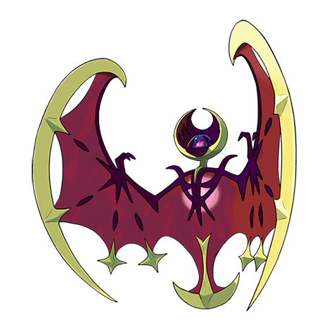 Lunala Shiny palette