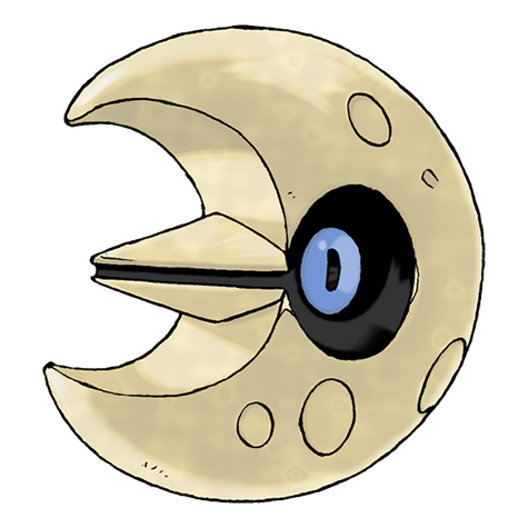 Lunatone Shiny palette