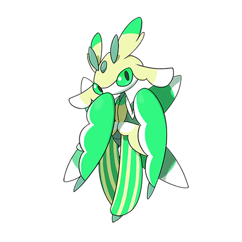 Lurantis Shiny palette