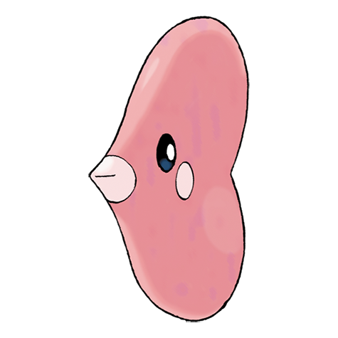 Official Luvdisc artwork - cute Luvdisc Pokémon card collector guide