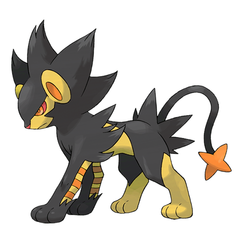 Luxray Shiny palette