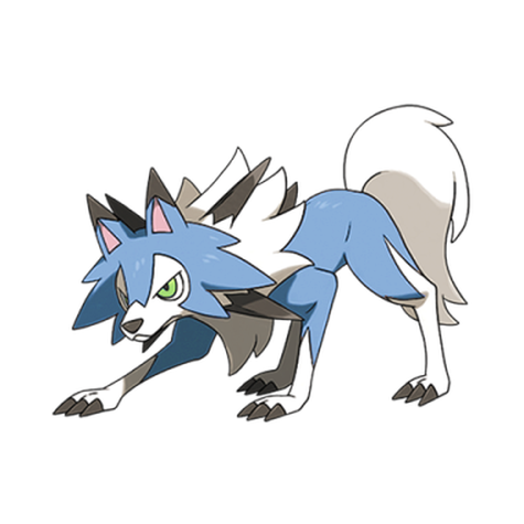 Lycanroc Shiny palette