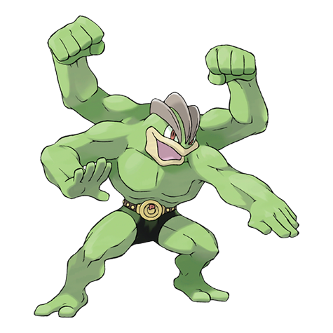 Machamp Shiny palette