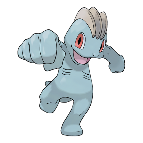 Official Machop artwork