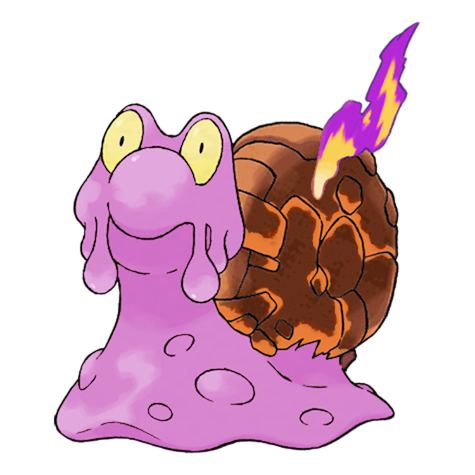 Magcargo Shiny palette