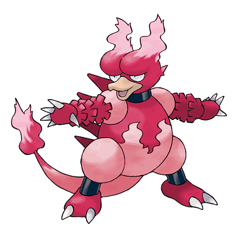 Magmar Shiny palette