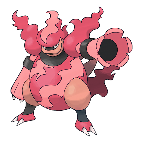 Magmortar Shiny palette