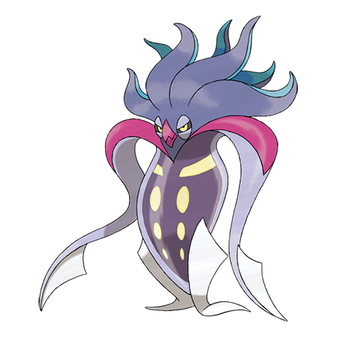 Official Malamar artwork - cute Malamar Pokémon card collector guide