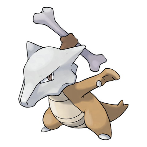 Official Marowak artwork - cute Marowak Pokémon card collector guide