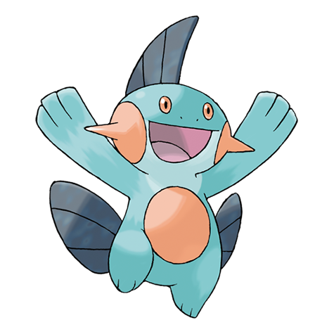 Marshtomp Official artwork