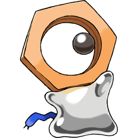 Meltan Shiny palette