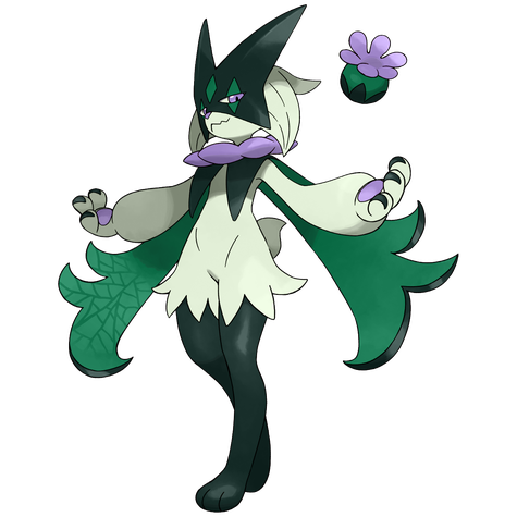 Meowscarada Shiny palette