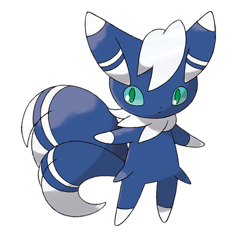 Official Meowstic artwork - cute Meowstic Pokémon card collector guide