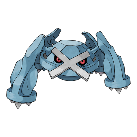 Official Metagross artwork - cute Metagross Pokémon card collector guide