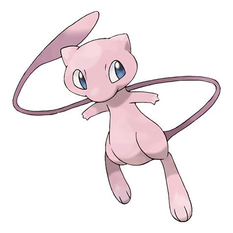 Official Mew artwork - cute Mew Pokémon card collector guide