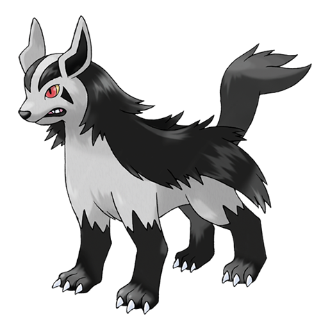 Mightyena Official artwork