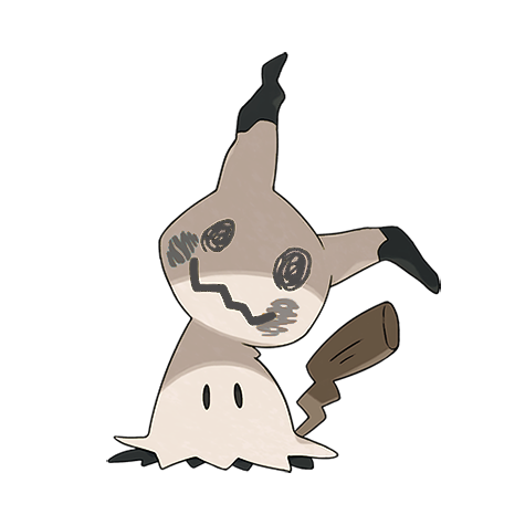 Mimikyu Shiny palette