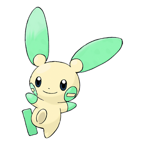 Minun Shiny palette