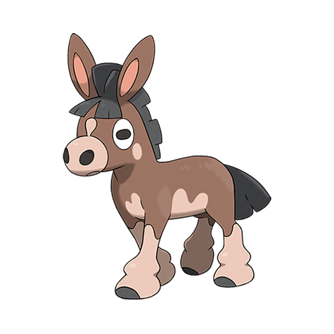 Official Mudbray artwork - cute Mudbray Pokémon card collector guide