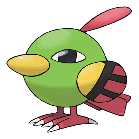 Official Natu artwork - cute Natu Pokémon card collector guide