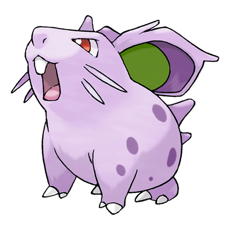 Nidoran F Shiny palette