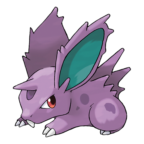 Official Nidoran M artwork - cute Nidoran M Pokémon card collector guide