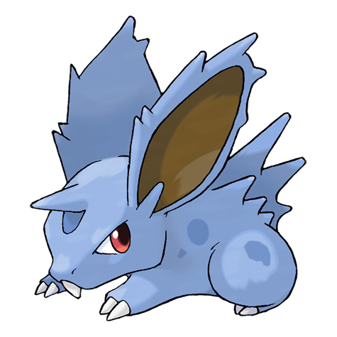 Nidoran M Shiny palette
