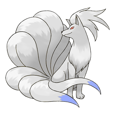 Ninetales Shiny palette