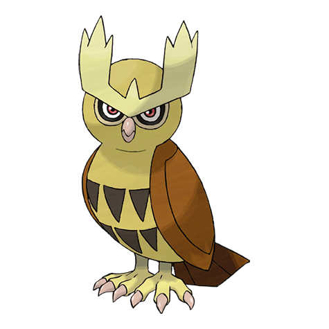 Noctowl Shiny palette