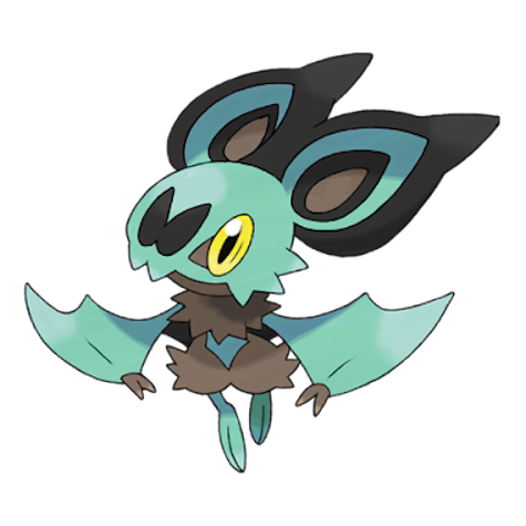 Noibat Shiny palette