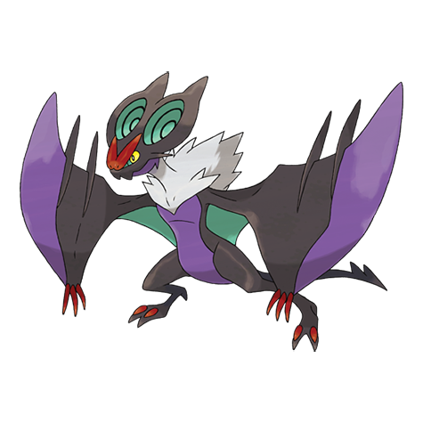 Official Noivern artwork - cute Noivern Pokémon card collector guide
