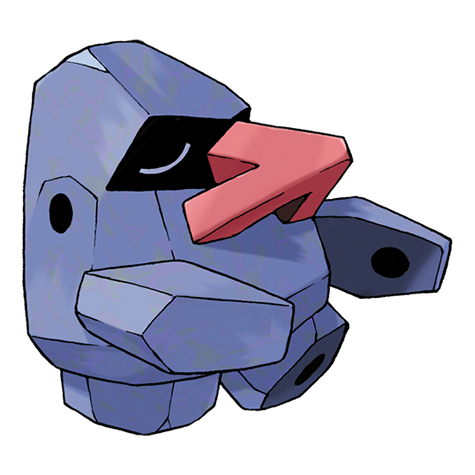 Official Nosepass artwork - cute Nosepass Pokémon card collector guide